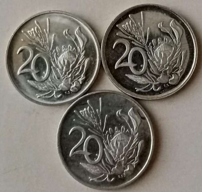 Nice 1983/1984 and 1985 Republic 20c