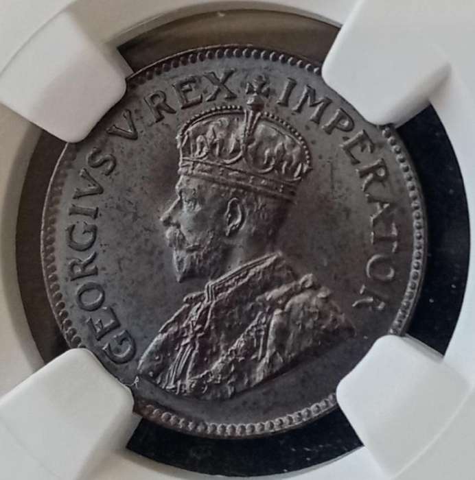1932 Union 1/4 penny NGC MS63 BN