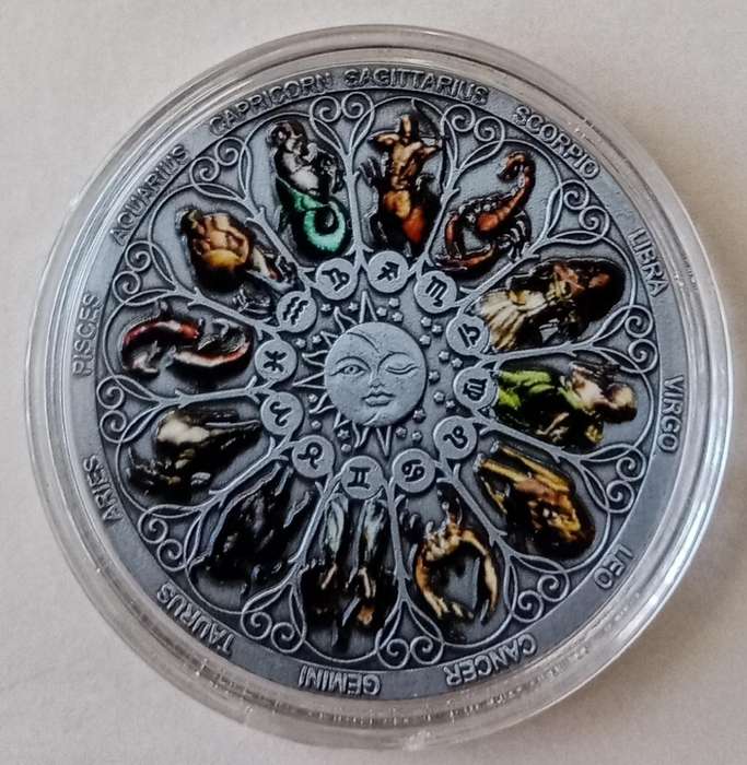 Twelve constellations commemorative novelty coin (40mm)