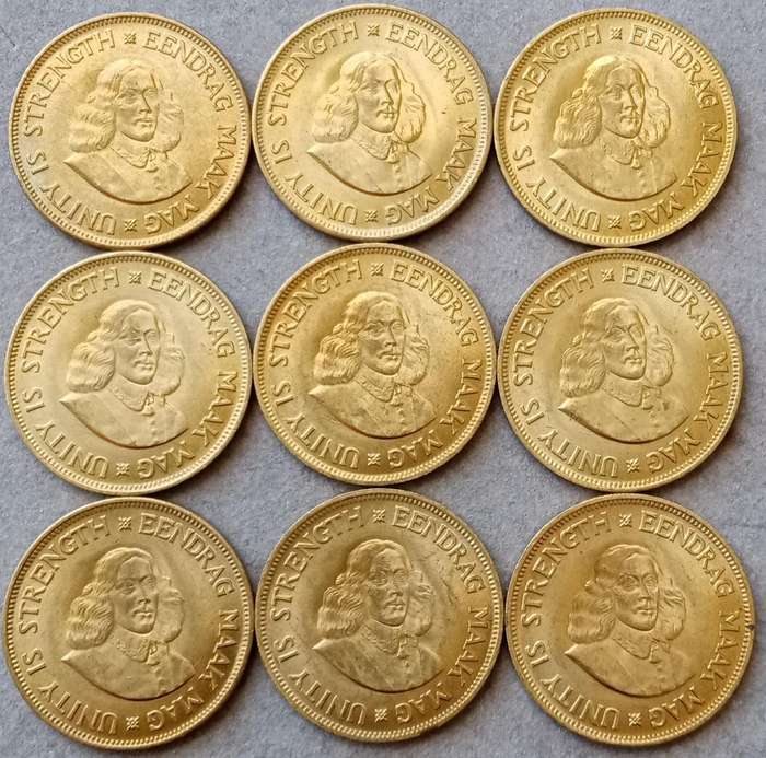 Lustrous 1964 republic 1c in AU+/UNC