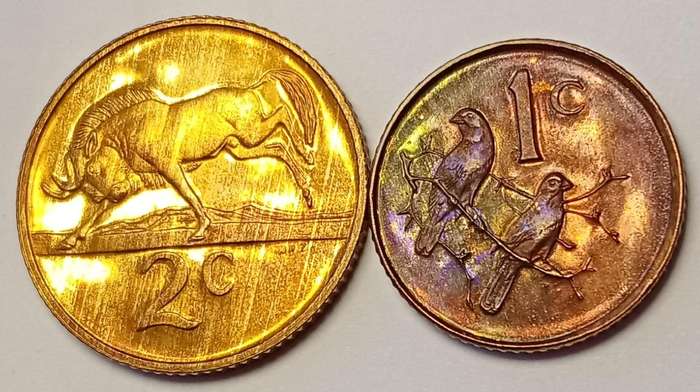 1987 Republic short proof set with double R1 (mintage: 6781)
