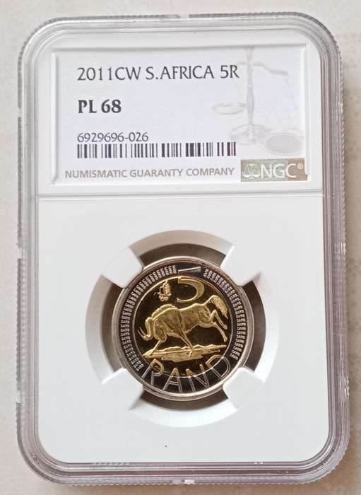 2011 Oom Paul Mintmark R5 NGC PL68 (mintage: 1734) - Top Pop