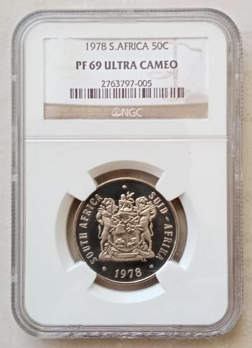 1978 Proof 50c NGC PF69 Ultra Cameo (Top Pop)