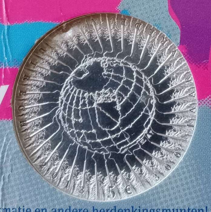 2013 Netherlands uncirculated 5 Euro in coin card (300 Yrs Peace of Utrecht))