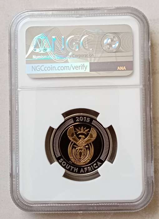 2015 Griqua Town Bicentennial R5 NGC PF69 Ultra Cameo -(Top Pop)