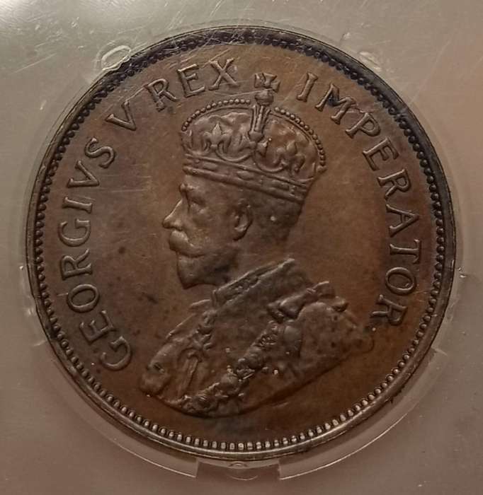 1935 Union 1/2 Penny SANGS MS61