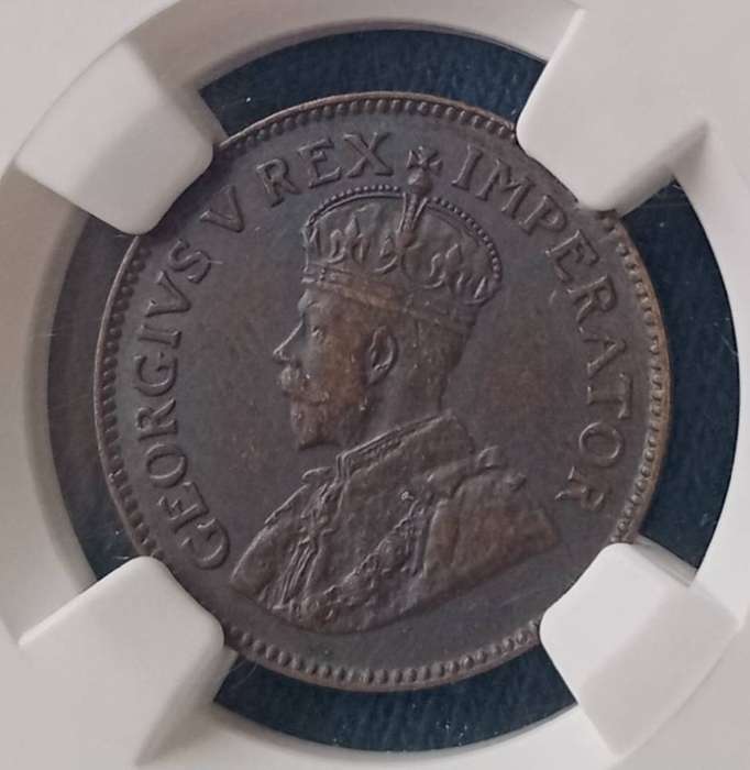 Scarce 1931 "Suid" union 1/4 penny NGC AU58 BN (High grade)