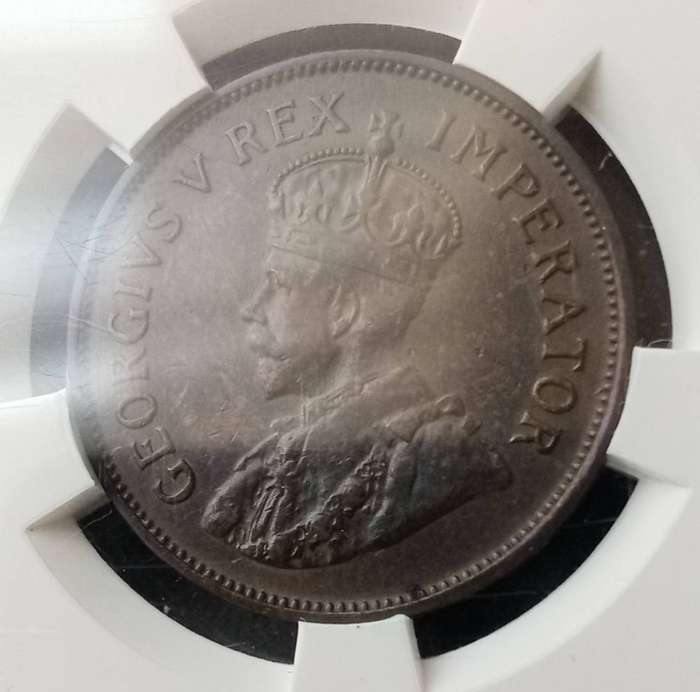 1932 Union 1/2 Penny SANGS XF40 - Cracked Die