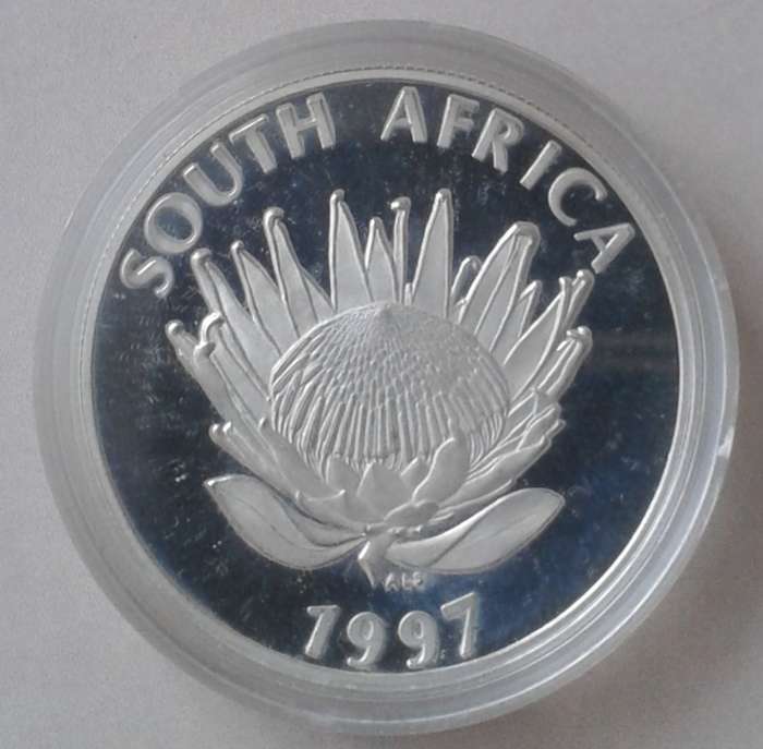 1997 Women proof silver R1 in box incl.certificate