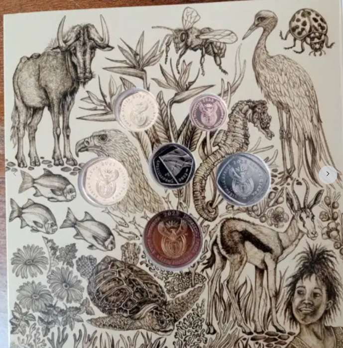 2023 S.A new coinage uncirculated Mint set (Sealed)