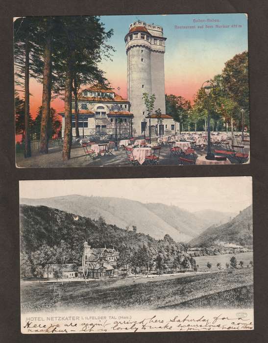BULKLOT -  Germany Nice selection of postal history on early 1900 postcards(4)