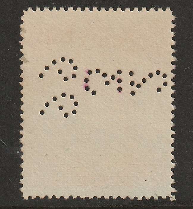 BSAC - RHODESIA Large Arms Issue  1897  1 Pound fiscally used (Date perfinned)