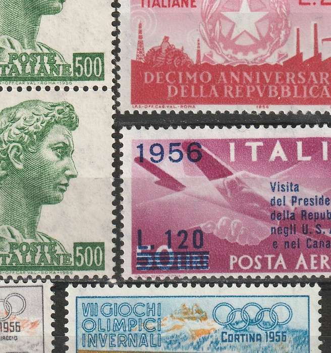 ITALY - 1955/1959 Complete and part sets,  mostly**MNH**