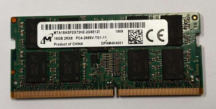 RAM - 16GB MICRON