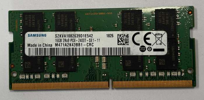 RAM  - 16GB Samsung