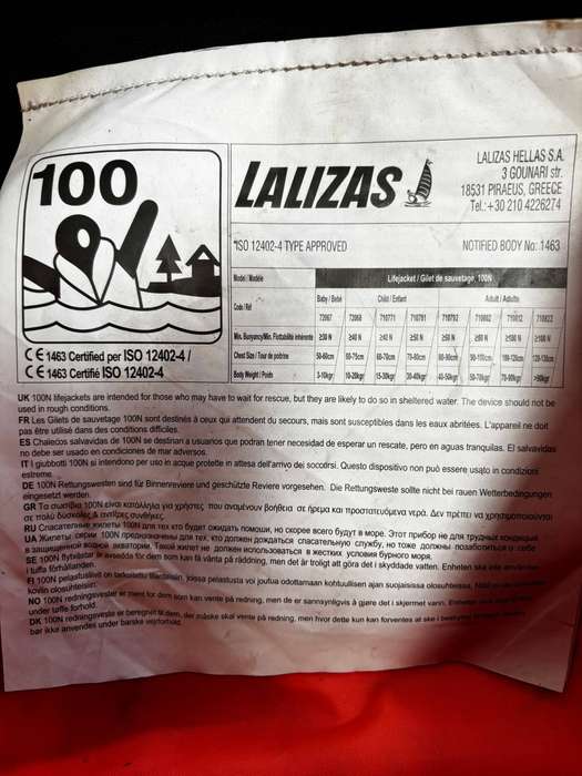 Life Jackets - LALIZAS