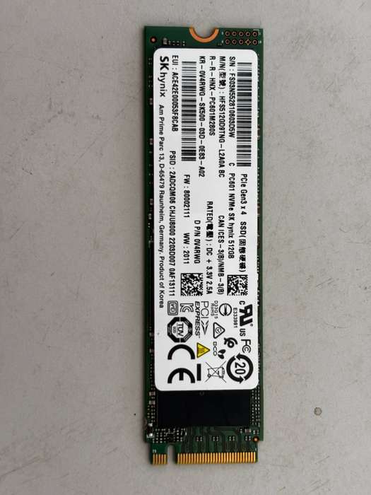 NVMe - 512GB SK Hynix