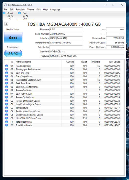 HDD - 4TB Dell