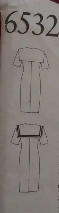 NEW LOOK PATTERNS 6532 SEVEN SIZES IN ONE 6 - 18 COMPLETE SEWING PATTERN