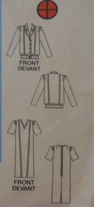 BUTTERICK 3970 JACKET & DRESS SIZE 8-10-12 COMPLETE SEWING PATTERN