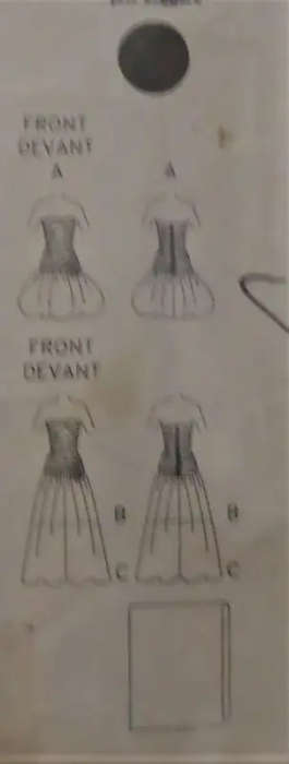 BUTTERICK 4632 STUNNING DRESS & SCARF -SIZE 6-8-10 COMPLETE-ZIPLOC BAG SEWING PATTERN