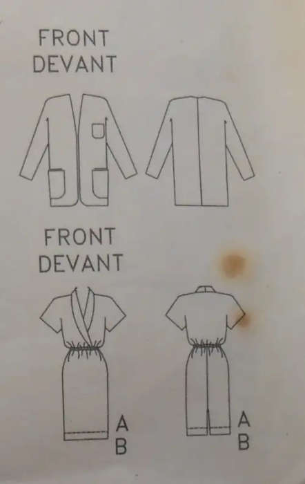 BUTTERICK 3378 JACKET & DRESS SIZE 12-14-16 COMPLETE SEWING PATTERN