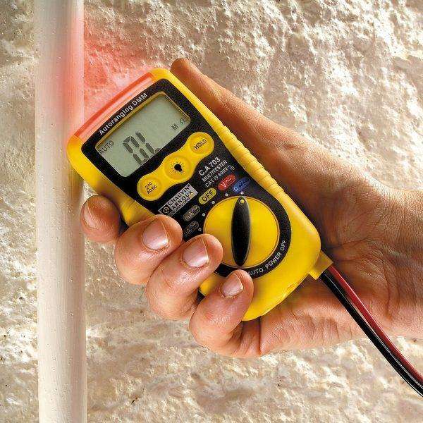 Chauvin Arnoux CA 703 Digital Multimeter, AC Current, AC Voltage, Continuity, DC Current, DC