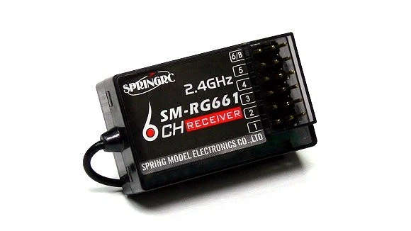 SPRINGRC RC 2.4GHz 4ch R/C Hobby Transmitter & Receiver (Mode2)