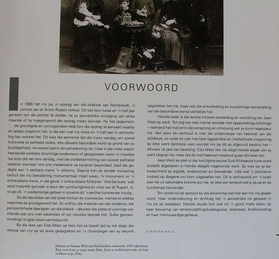 Die wêreld van Jean Welz deur Elza Miles