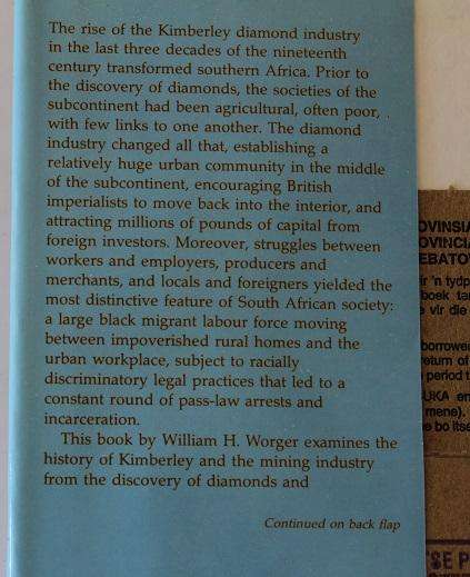 South Africa's city of diamonds by William H. Worger