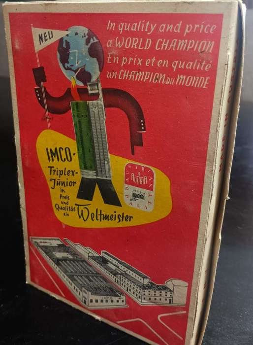 IMCO petrol lighter collectors ITEM