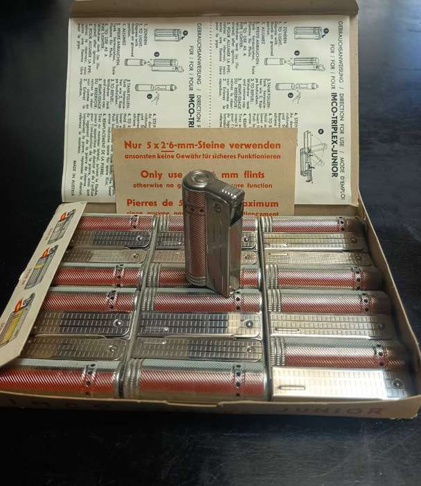 IMCO petrol lighter collectors ITEM
