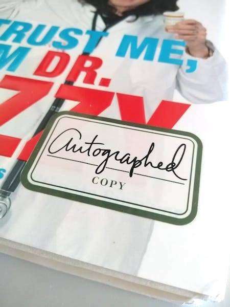 Ozzy Osbourne: Autographed Genuine Hand-Signed "Trust Me, Im Dr. Ozzy" Book (Rare 1st Edition)