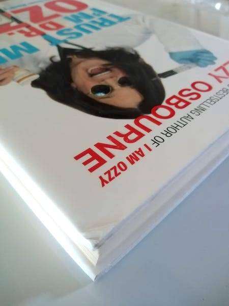 Ozzy Osbourne: Autographed Genuine Hand-Signed "Trust Me, Im Dr. Ozzy" Book (Rare 1st Edition)
