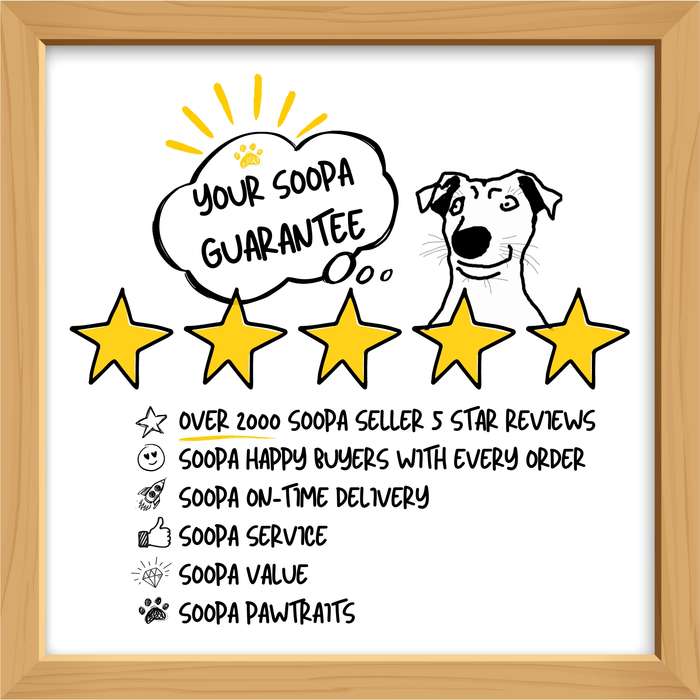 Get a Custom Portrait Artwork of Your Doggy - FURBES Magazine Cover (Fun Pet Lover's Gift)
