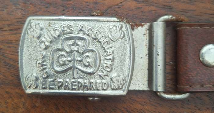 GIRL GUIDE ASSOCIATION BELT
