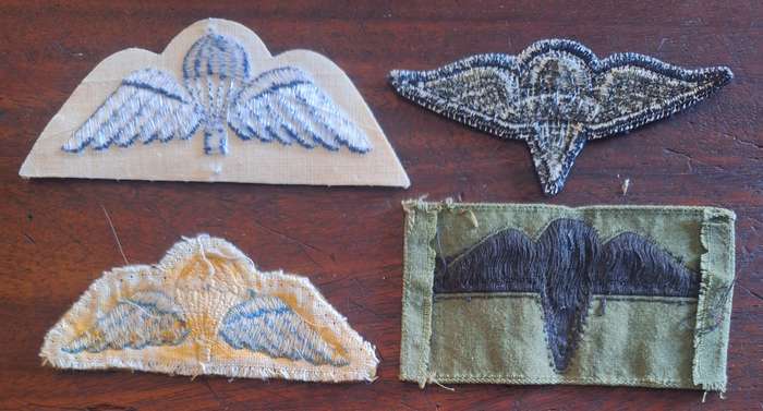 LOT OF 4 X WORLD PARA WINGS #1