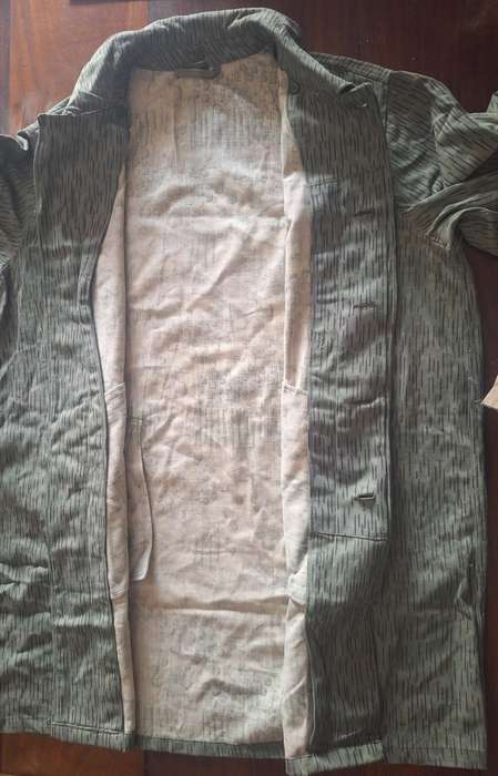 CZECH M60 PATTERN FIELD JACKET - NO LINER (RAINDROP CAMO) - 65cm ARMPIT TO ARMPIT (Fits 3XL)