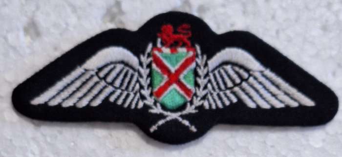 SAAF - EMBROIDERED COMMANDO PILOT WING - PINS INTACT