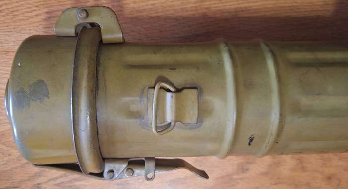 BORDER WAR ERA CHINESE ROCKET STORAGE CONTAINER - 63 CM