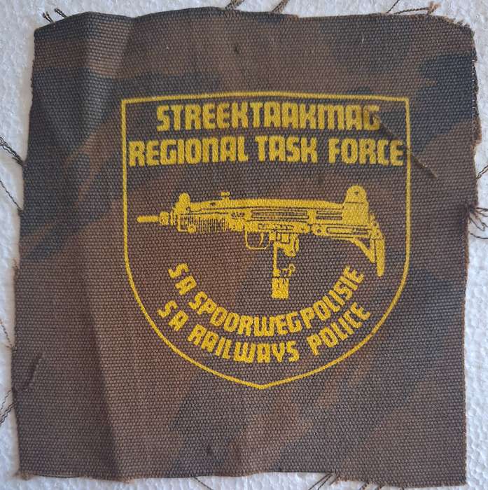 SA RAILWAYS POLICE - SARP REGIONAL TASK FORCE SHIRT FLASH