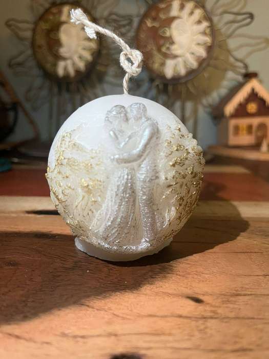 Handmade Candle - Couple Ball