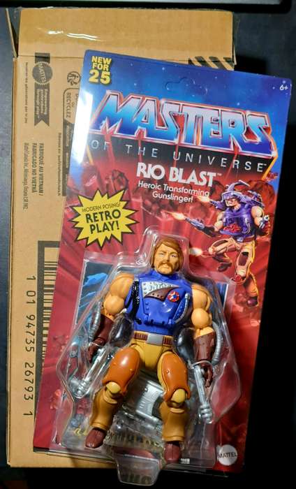 Mattel Exclusives - Masters Of The Universe - Origins - Rio Blast - Retro Play