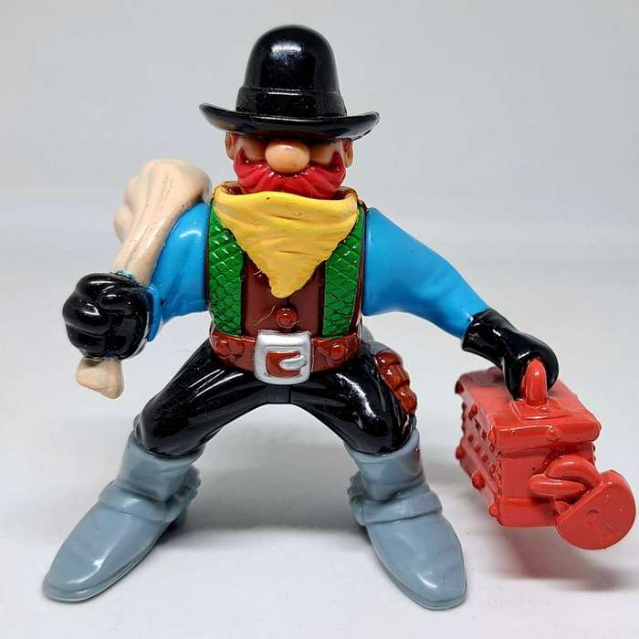 Rare Original 1996 Fisher Price - Outlaw Bandit -  Wild Western Town - Near Mint 7x4CM