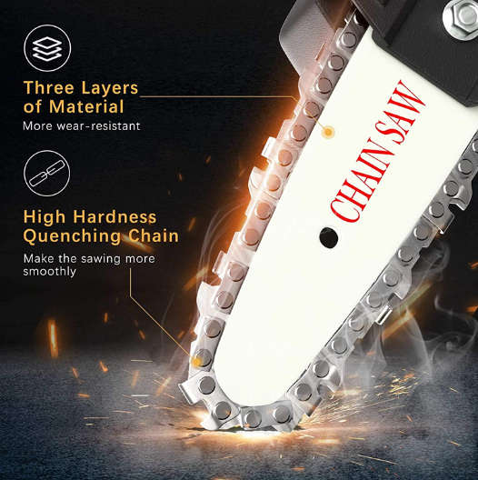 12V Cordless Handheld Chainsaw kit