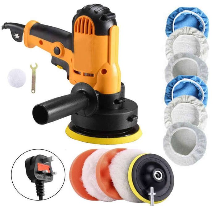 700WATT - 220V Electric Polisher kit with Adjustable Speed Control and accessories