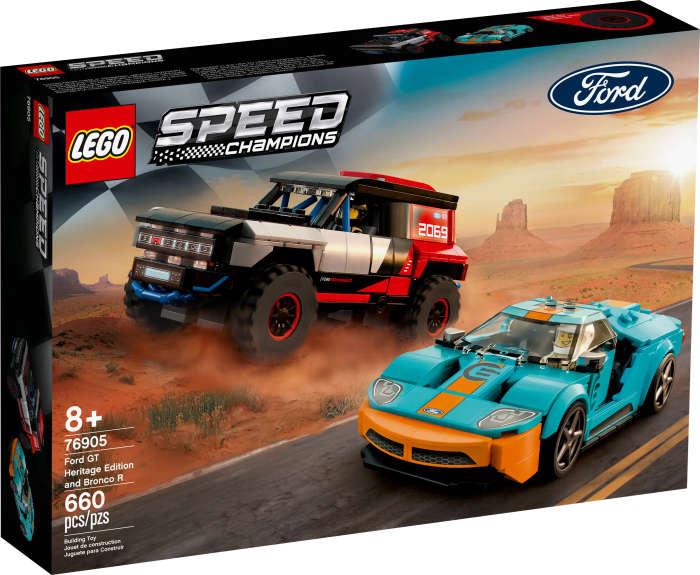 LEGO® Speed Champions - Ford GT Heritage Edition and Bronco R (76905)