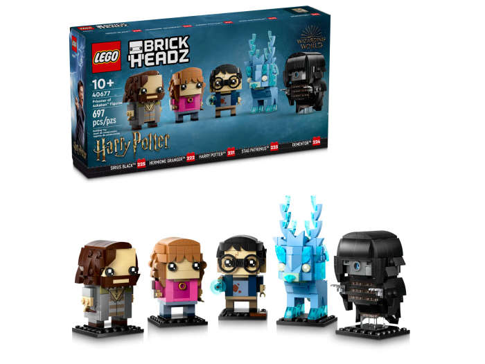 LEGO® Brickheadz Harry Potter - Prisoner of Azkaban Figures (40677)