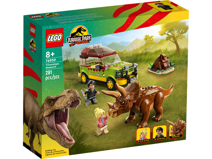 LEGO® Jurassic Park 30th Anniversary - Triceratops Research (76959)