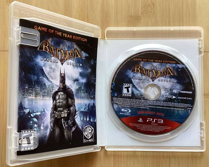 Batman Arkham Asylum - Game of the Year Edition (PS3)
